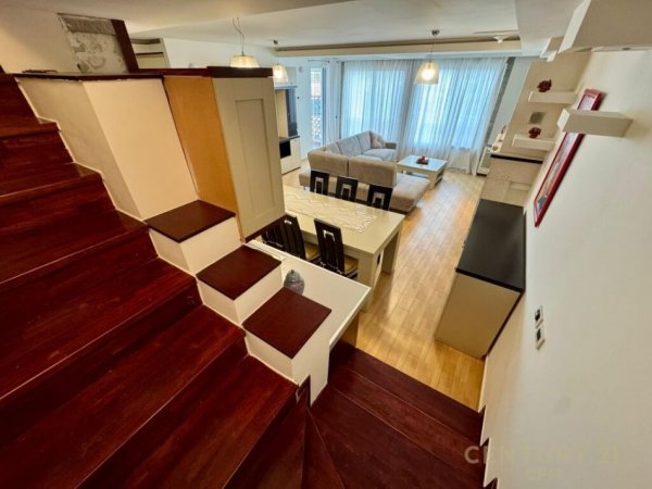 Tirane, jepet me qera apartament duplex 2+1+Ballkon Kati 4, 140 m² 900 € (Kodra e Diellit Residence)