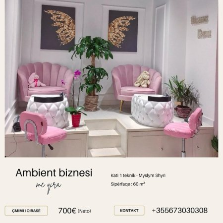 Tirane, jepet me qera ambjent biznesi , 60 m² 700 € (Myslym Shyri)