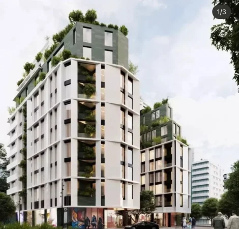 Tirane, shitet apartament 2+1+Ballkon Kati 8, 131 m² 276.625 € (Komuna Parisit)