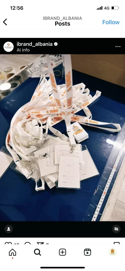 Tirane, ofroj Artikuj promocional