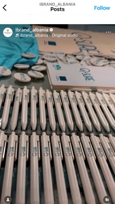 Tirane, ofroj Artikuj promocional