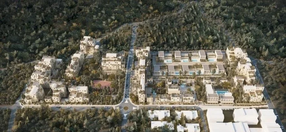 Dhermi - Palase, shitet apartament 1+1+Ballkon , 60 m²