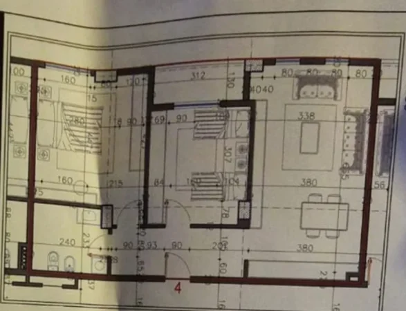 Tirane, shitet apartament 2+1 Kati 2, 1 m² 99.550 € (PASKUQAN)