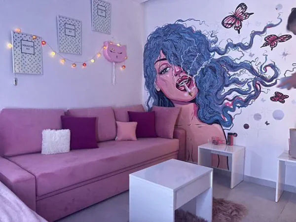 Tirane, jepet me qera apartament 1+1 Kati 1, 40 m² 400 € (Rruga e Durresit)