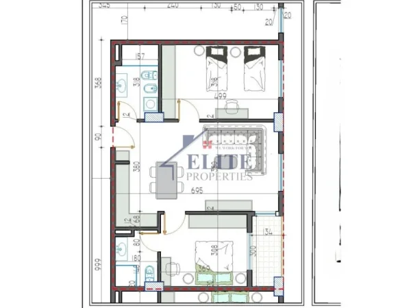 Tirane, shitet apartament 2+1 Kati 6, 90 m² 98.978 € (Golden Hands Paskuqan)