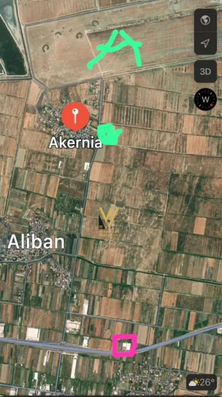 Vlore, shitet toke , 1.000 m² 80.000 € (VLORE)