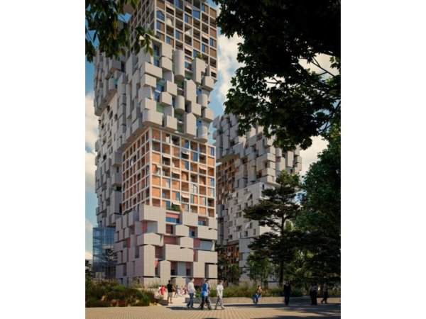 Tirane, shitet apartament 2+1 Kati 18, 134 m² 309.000 € (21 Dhjetori)