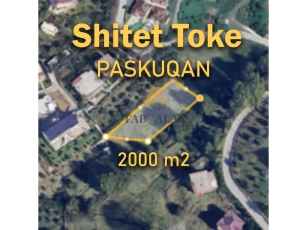 Tirane, shitet truall , 2.000 m² 160.000 € (Paskuqan)