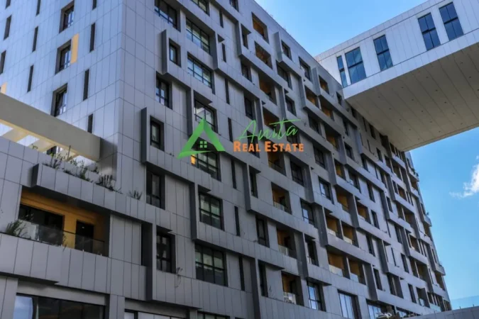 Tirane, jepet me qera apartament 1+1 Kati 6, 78 m² (Kompleksi square)