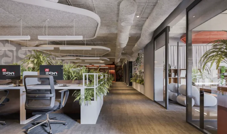 Tirane, jepet me qera ambjent biznesi, coworking space unik Kati 0, 450 m² 200 € (Myslym Shyr, Rr. Him Kolli, Tirane, Albania)