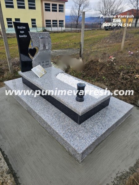 Tirane, ofroj Punime Varresh Eno - Modele Varresh Graniti Ne Forme Zemre