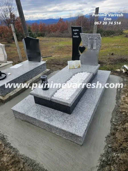 Tirane, ofroj Punime Varresh Eno - Modele Varresh Graniti Ne Forme Zemre