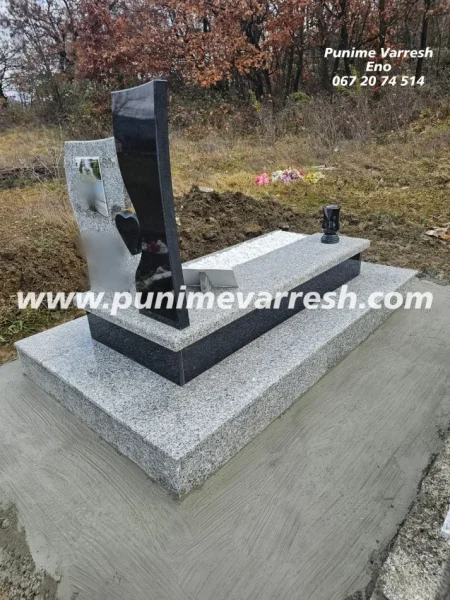 Tirane, ofroj Punime Varresh Eno - Modele Varresh Graniti Ne Forme Zemre