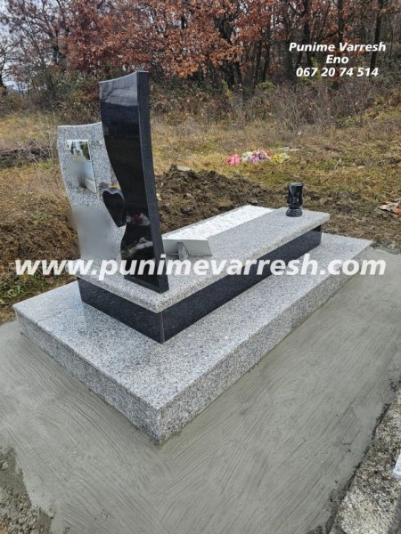 Tirane, ofroj Punime Varresh Eno - Modele Varresh Graniti Ne Forme Zemre