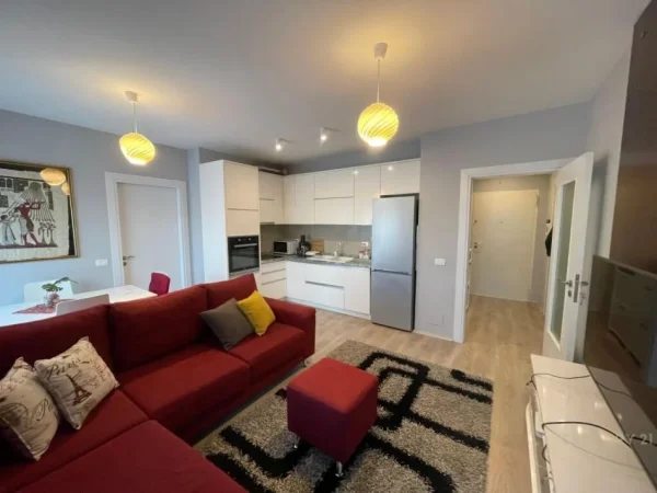 Tirane, jepet me qera apartament 2+1 Kati 10, 80 m² 650 € (kompleksi Magnet)