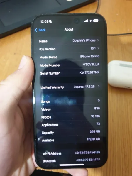 Tirane, shes Celular-Smartphone iPhone 15 pro