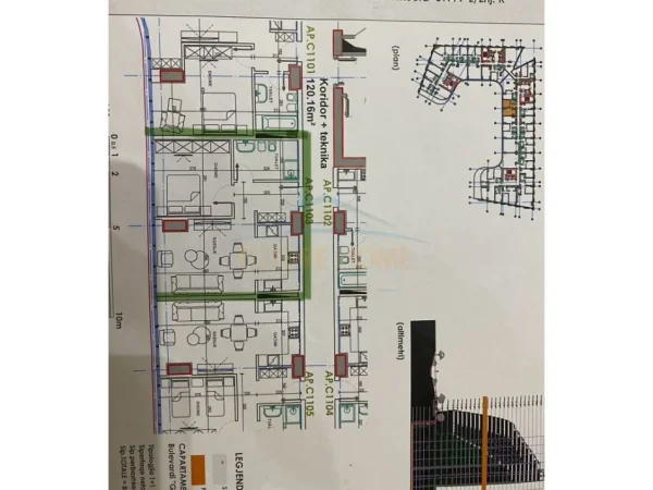Tirane, shitet apartament 1+1+Ballkon Kati 11, 82 m² 277.540 € (Ish Ekspozita), Ekspozita Building