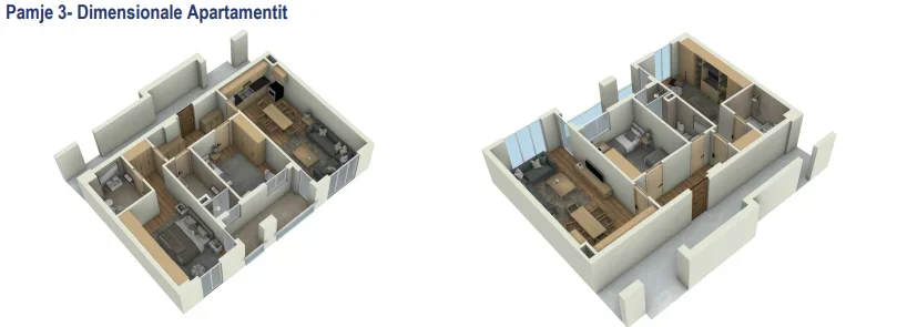 Tirane, shitet apartament 2+1 Kati 7, 121 m² 211.680 € (Rruga Ndre Mjeda)