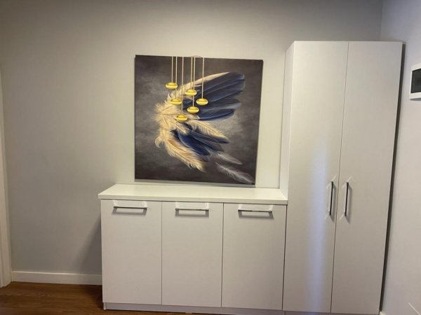Tirane, jepet me qera apartament 1+1 Kati 1, 55 m² 650 € (rruga Sulejman Delvina)