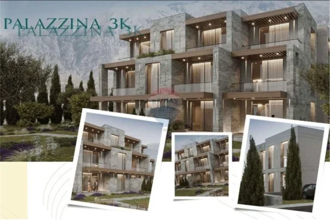 Dhermi - Palase, shitet apartament 2+1+Ballkon Kati 0, 121 m² 399.999 € (Himare, San Nicolas Residence, Palase)