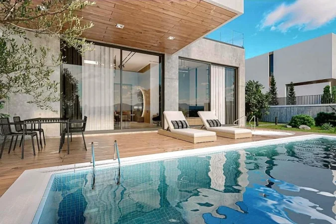 Tirane, shitet Vile 3+1 , 250 m² (Buze Liqenit te Farkes)