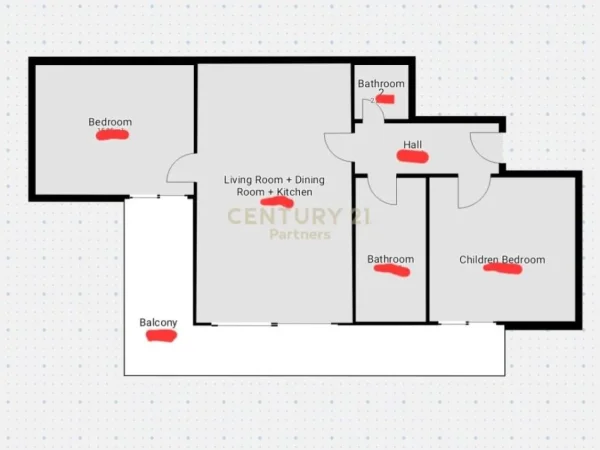 Tirane, shitet apartament 2+1 Kati 4, 125 m² 365.000 € (Rruga Elbasanit)