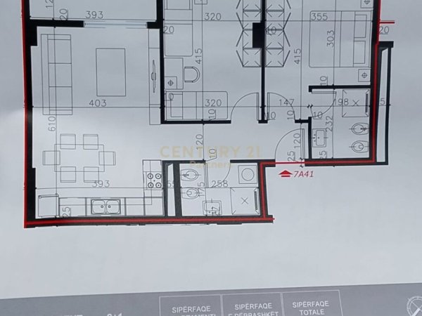 Tirane, shitet apartament 2+1 Kati 4, 94 m² 84.463 € (QTU partners105119)