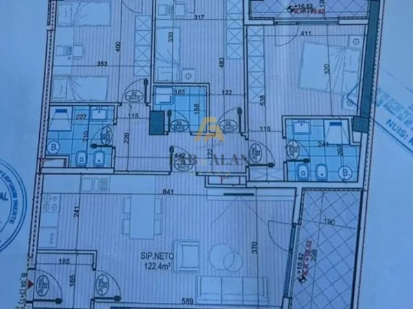 Tirane, shitet apartament 3+1+3 Kati 3, 138 m² 207.000 € (Bulevardi i Ri, Gener 2)