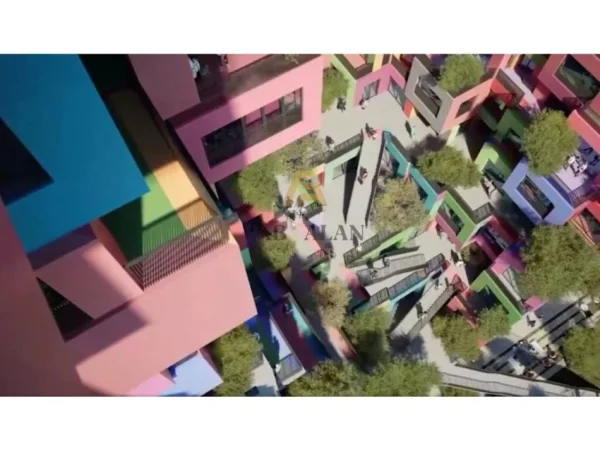 Tirane, TIRANA BOULEVARD, shitet apartament 1+1 Kati 11, 81 m² 190.000 € (Bulevardi i Ri)