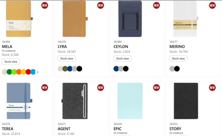 Tirane, ofroj marketing&amp;promotion office agendas &amp; notebooks