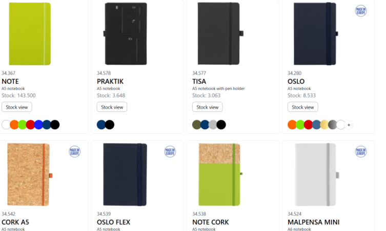 Tirane, ofroj marketing&amp;promotion office agendas &amp; notebooks