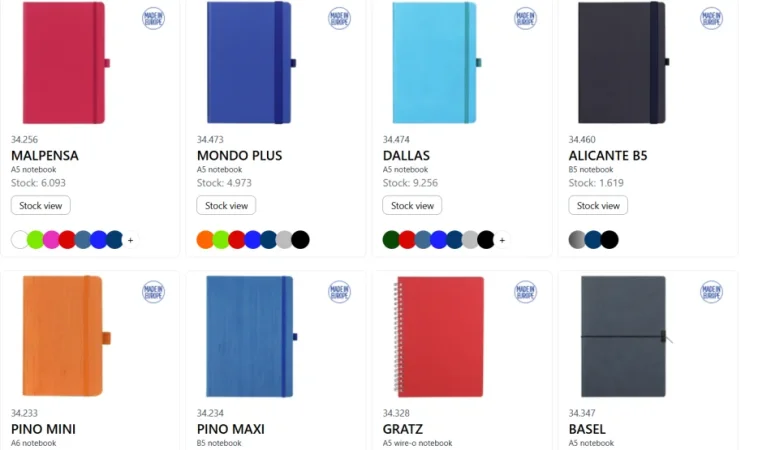 Tirane, ofroj marketing&amp;promotion office agendas &amp; notebooks