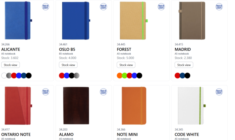 Tirane, ofroj marketing&amp;promotion office agendas &amp; notebooks