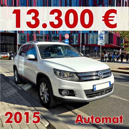 Tirane, shes SUV | Fuoristrad | Xhip Volkswagen TIGUAN 2015 Nafte, e bardhë tiptronik 145.000 km 13.300 €