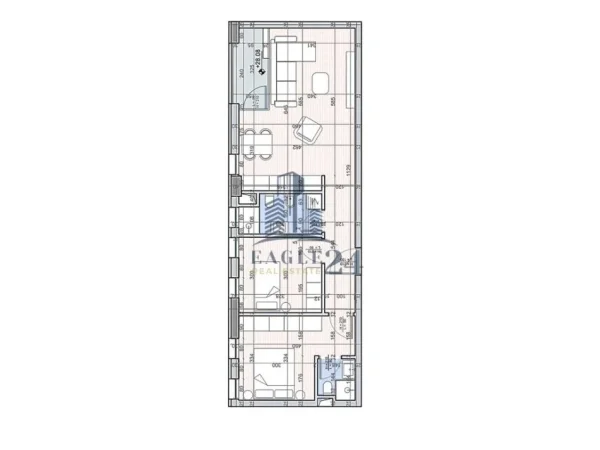 Tirane, shitet apartament 2+1 Kati 8, 90 m² 135.000 € (ASTIR)