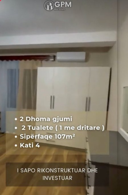 Tirane, jepet me qera apartament 2+1 Kati 4, 107 m² 800 € (Myslym Shyri)