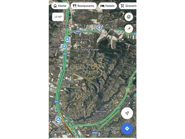 Tirane, shes toke , 5.512 m² 567.736 € (VORE)