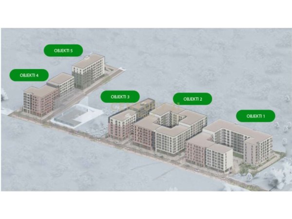 Tirane, shes apartament 1+1+Ballkon Kati 6, 65 m² 64.820 € (Paskuqan)