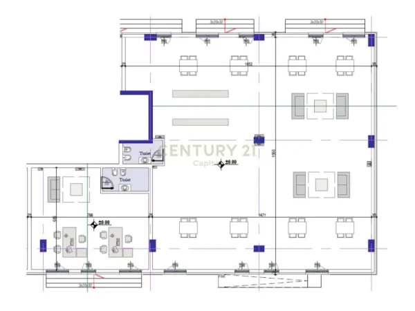 Tirane, shes ambjent biznesi Kati 0, 354 m² 984.120 € (Laprakë)