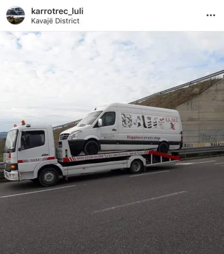 Kruje, ofrohet transportues