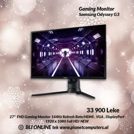 Tirane, shes Samsung Odyssey G3 Gaming Monitor 33.900 Leke