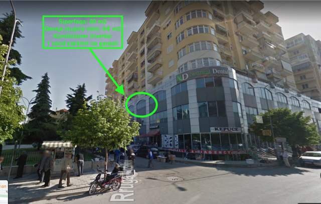 Durres Qender - ambient zyre, kati 2, 80 m² - 6 €/m2 =480€/neto/muaj- prane pallatit te sportit / rruga Adria