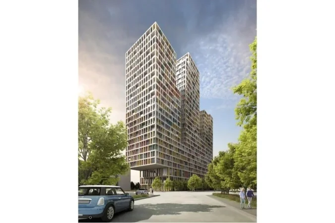 Tirane, shitet apartament 1+1+Ballkon Kati 14, 99 m² 218.000 € 