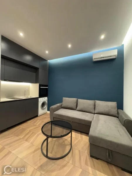 Tirane, jepet me qera apartament 1+1 Kati 4, 40 m² 550 € (Liqeni i that)
