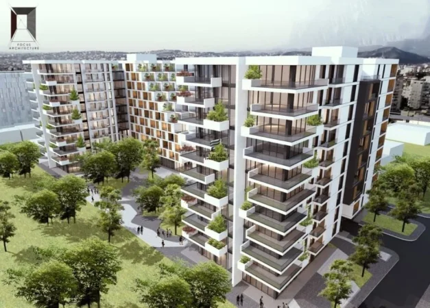 Vlore, shitet apartament 1+1+Ballkon Kati 7, 92 m² 340.200 € (VLORE)