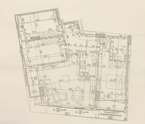 Tirane, shes apartament 3+1+Ballkon Kati 9, 123 m² 166.900 € (Astir)