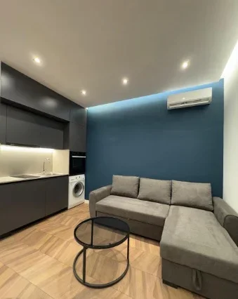 Tirane, jepet me qera apartament 1+1+Ballkon Kati 1, 42 m² 549 € (Liqeni i Thate)