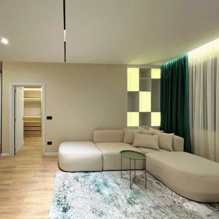 Tirane, jepet me qera apartament 1+1 , 65 m² 700 € (Pazari i ri)