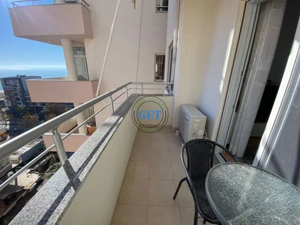 Durres, jepet me qera apartament 1+1 Kati 7, 40 m² 500 € (Rrota Kuqe,Plazh, Durrës)
