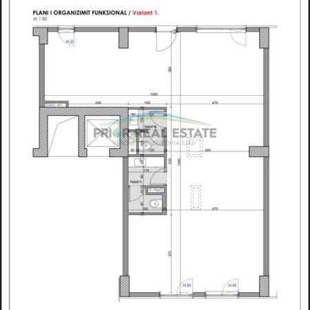Tirane, shitet dyqan Kati 0, 195 m² 245.000 € (Univers City)